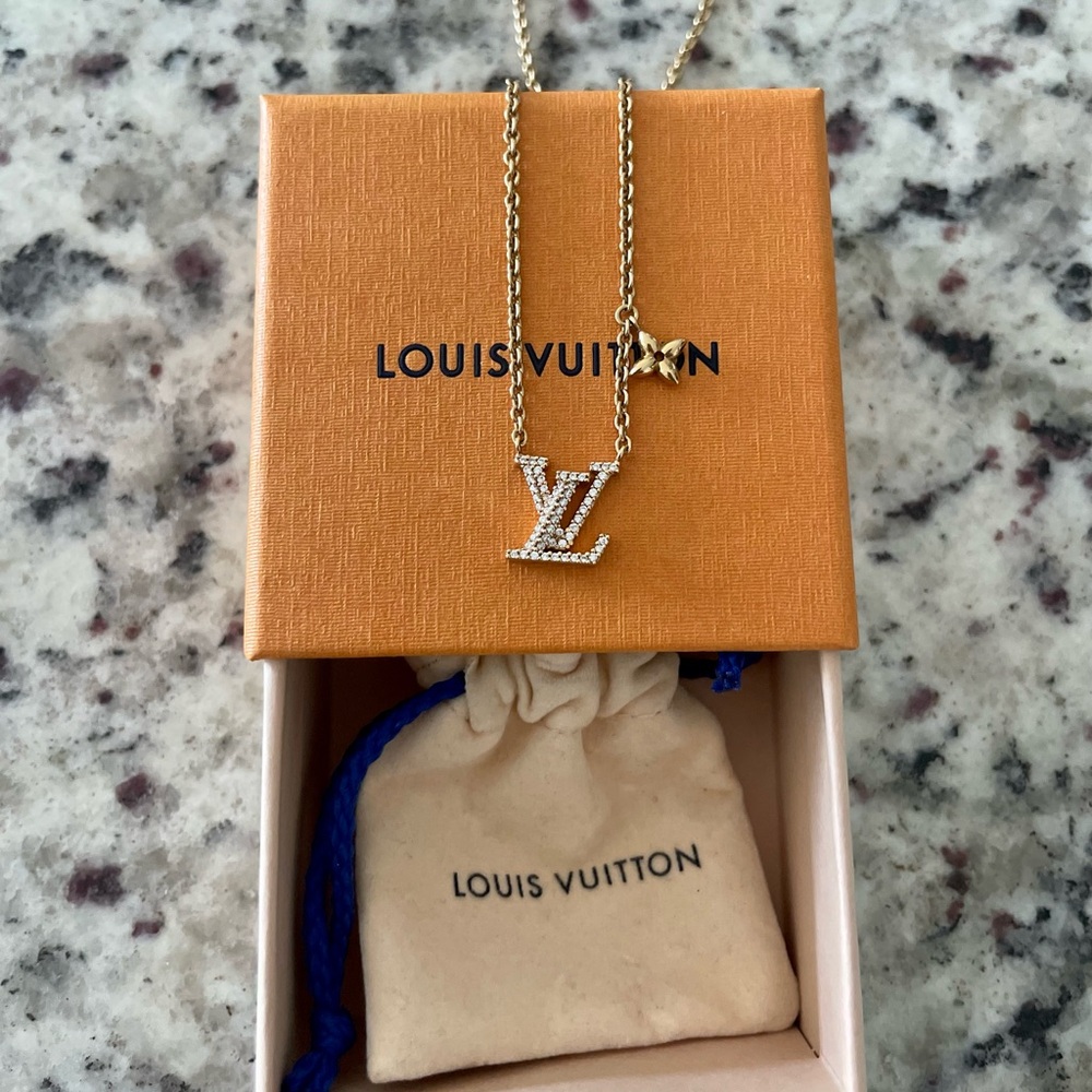 Louis Vuitton Iconic Necklace Gold